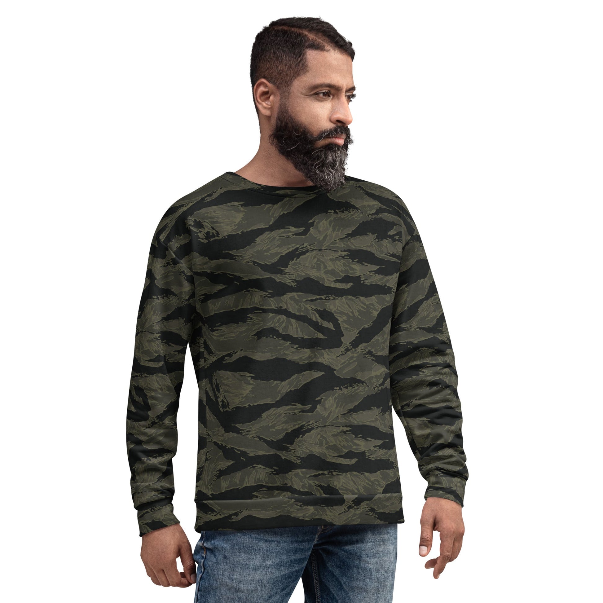 American Tiger Stripe Highland Triple Canopy CAMO Unisex Sweatshirt - Sweatshirts