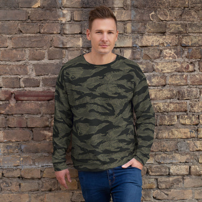 American Tiger Stripe Highland Triple Canopy CAMO Unisex Sweatshirt - 2XS - Sweatshirts