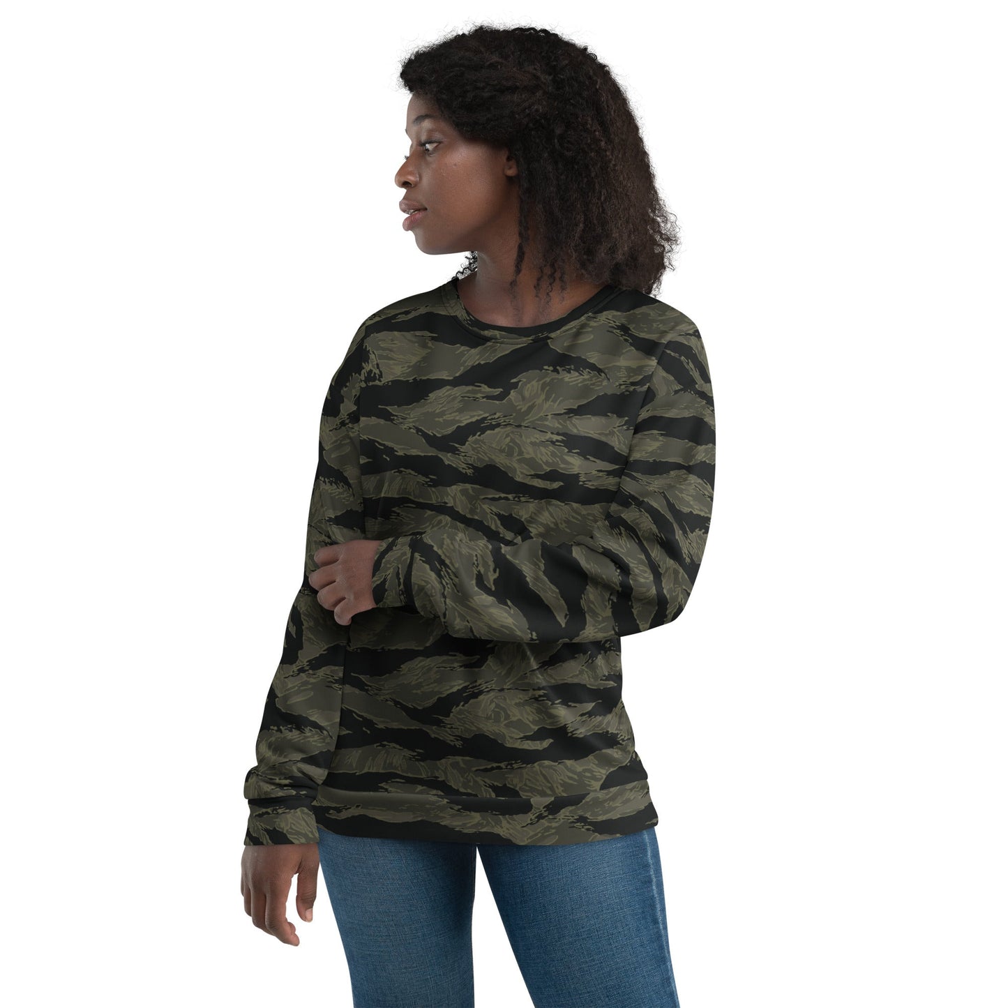 American Tiger Stripe Highland Triple Canopy CAMO Unisex Sweatshirt - Sweatshirts
