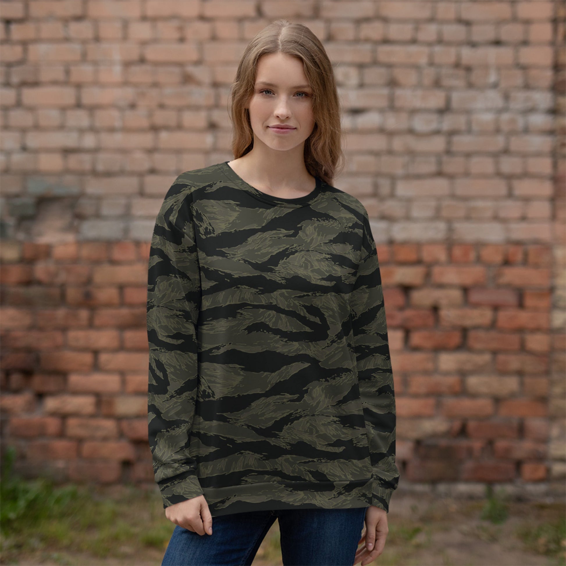 American Tiger Stripe Highland Triple Canopy CAMO Unisex Sweatshirt - Sweatshirts