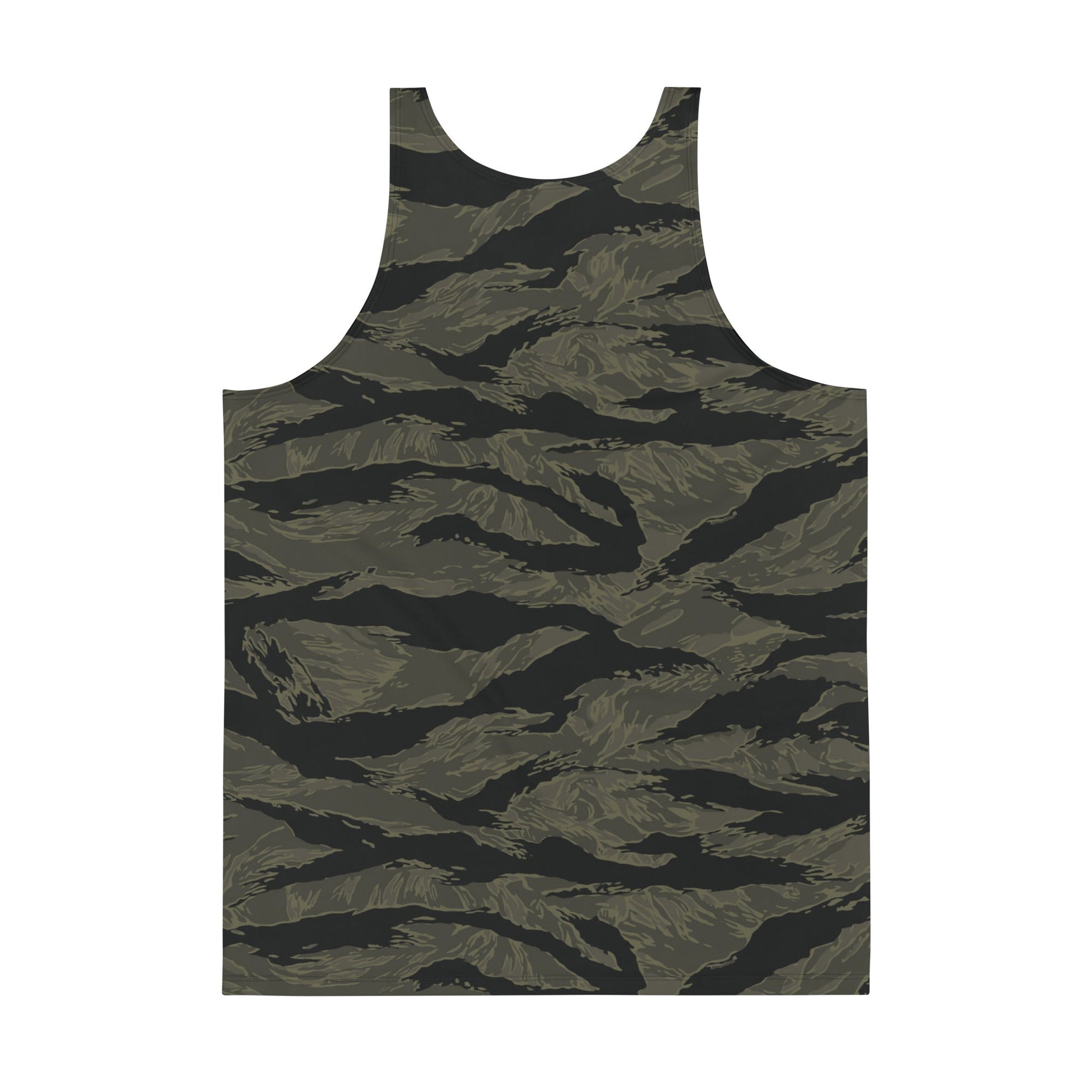 American Tiger Stripe Highland Triple Canopy CAMO Unisex Tank Top - Tops