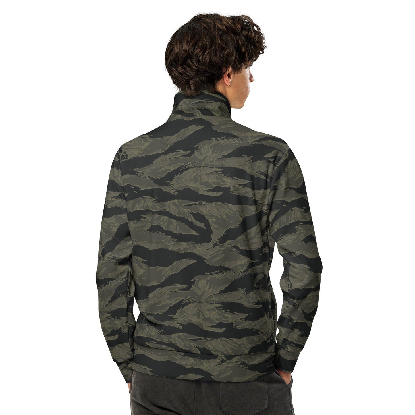 American Tiger Stripe Highland Triple Canopy CAMO Unisex track jacket - Track Jackets
