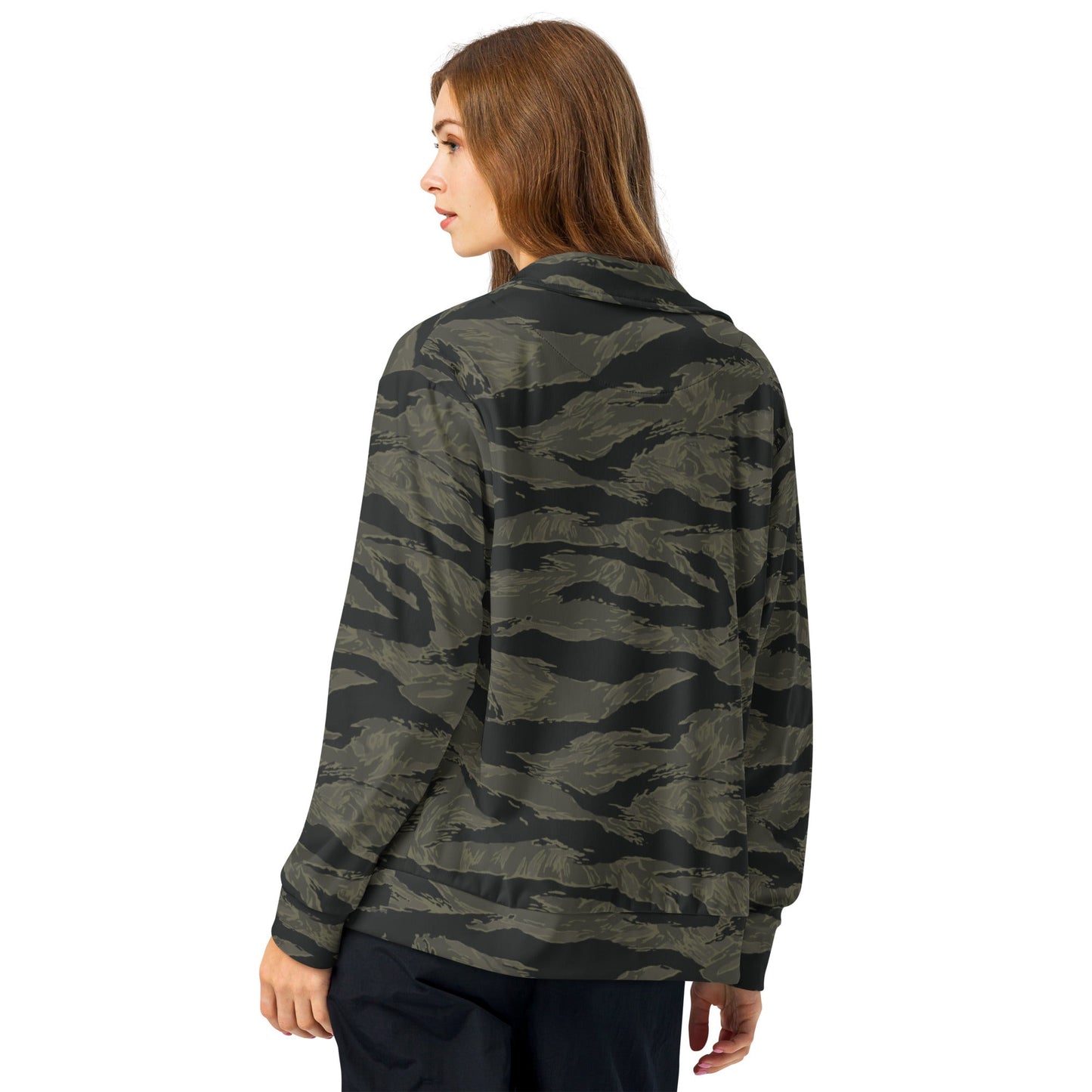 American Tiger Stripe Highland Triple Canopy CAMO Unisex track jacket - Track Jackets