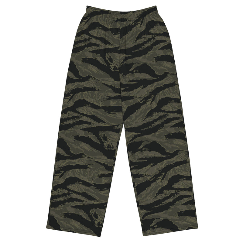Tiger Stripe Highland Triple Canopy CAMO Unisex Wide-Leg Leisure Pants - 2XS - Pant