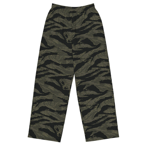 Tiger Stripe Highland Triple Canopy CAMO Unisex Wide-Leg Leisure Pants - 2XS - Pant