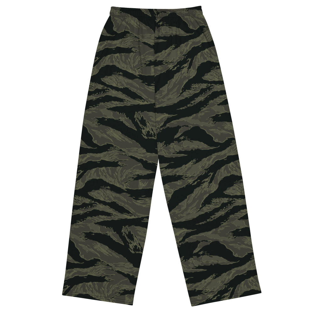 American Tiger Stripe Highland Triple Canopy CAMO unisex wide-leg pants - Unisex Wide-Leg Pants