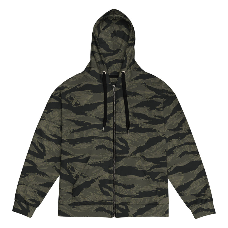 Tiger Stripe Highland Triple Canopy CAMO Unisex Zip Hoodie - 2XS