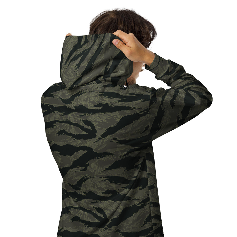 American Tiger Stripe Highland Triple Canopy CAMO Unisex zip hoodie - Zip Hoodie