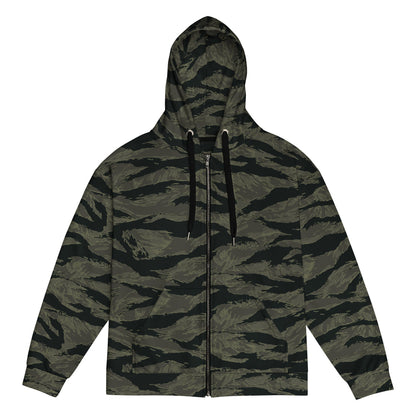 American Tiger Stripe Highland Triple Canopy CAMO Unisex zip hoodie - Zip Hoodie