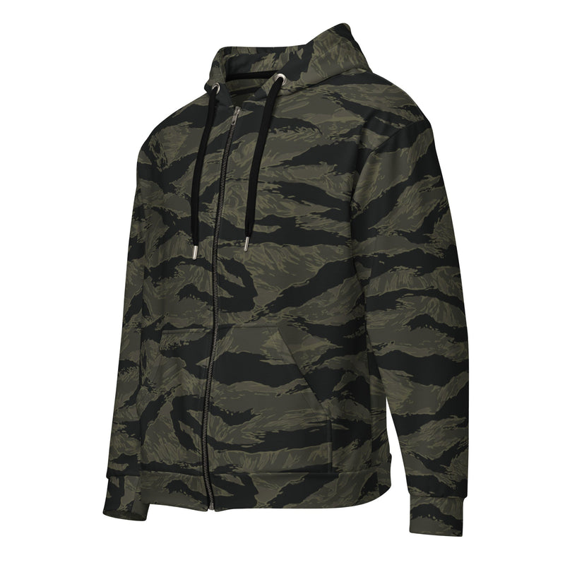Tiger Stripe Highland Triple Canopy CAMO Unisex Zip Hoodie