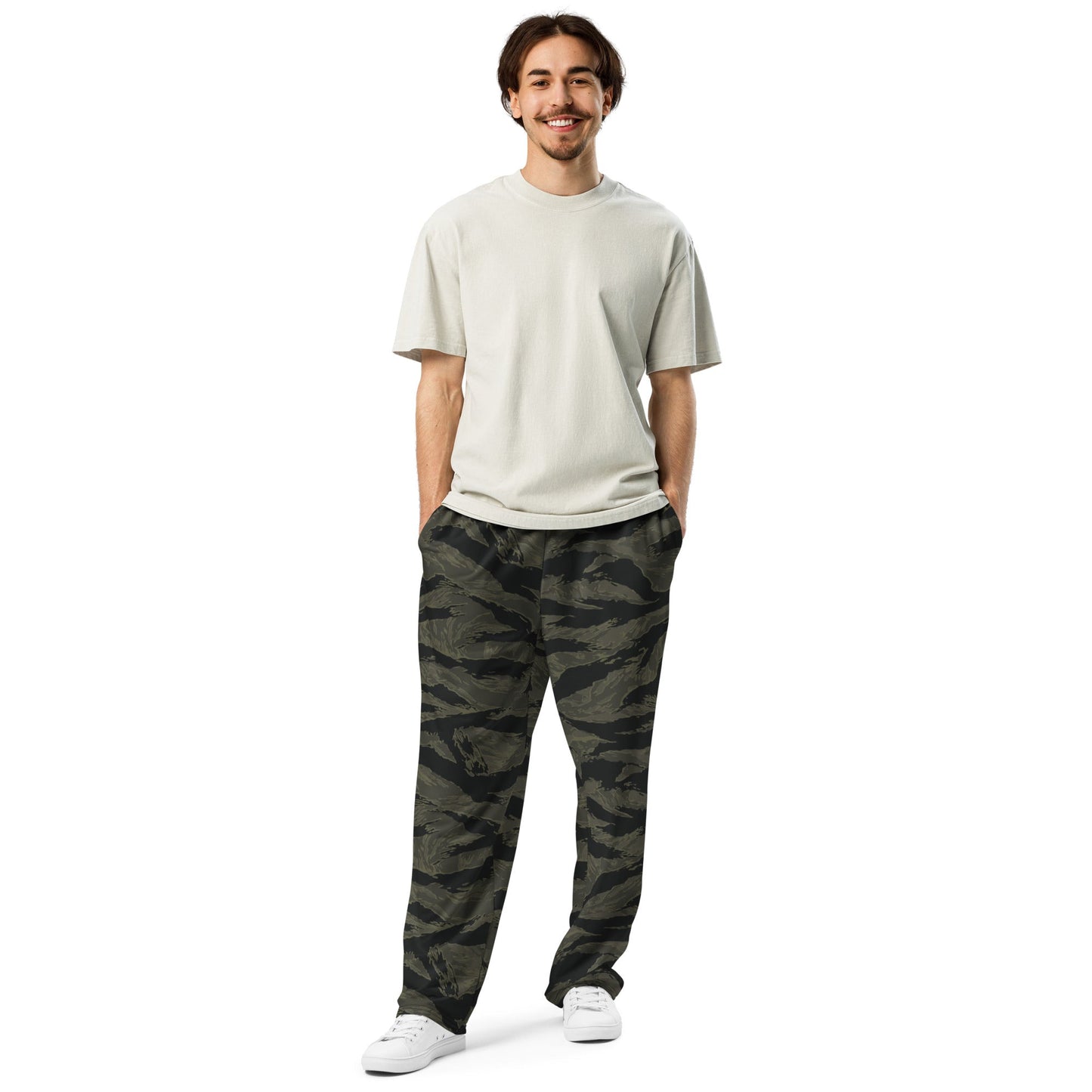 American Tiger Stripe Highland Triple Canopy CAMO Wide-leg joggers - Joggers