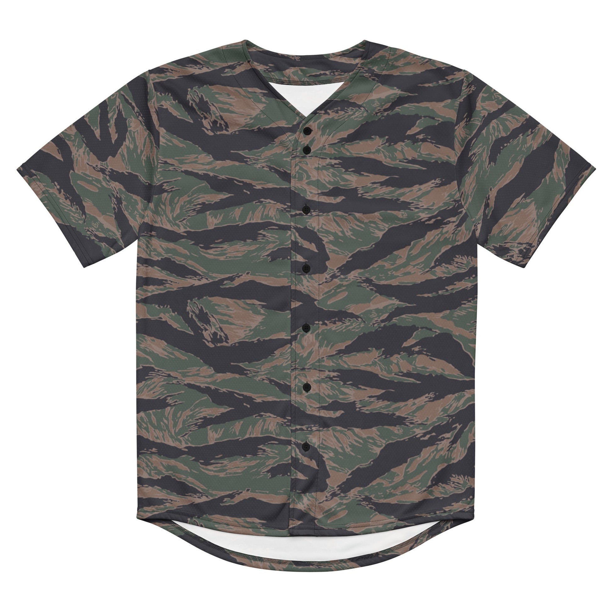 American Tiger Stripe MARPAT Woodland CAMO baseball jersey - Baseball Jerseys