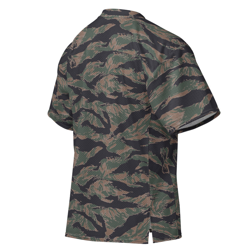 Tiger Stripe Woodland CAMO Unisex Football Jersey - American