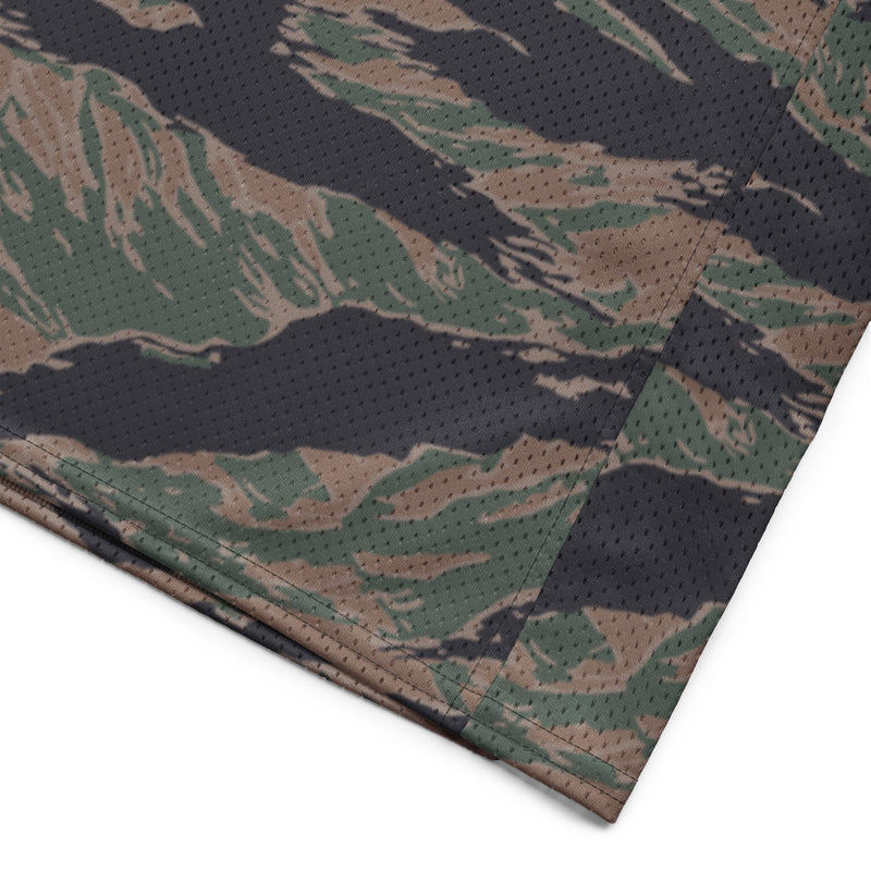 Tiger Stripe Woodland CAMO Unisex Football Jersey - American