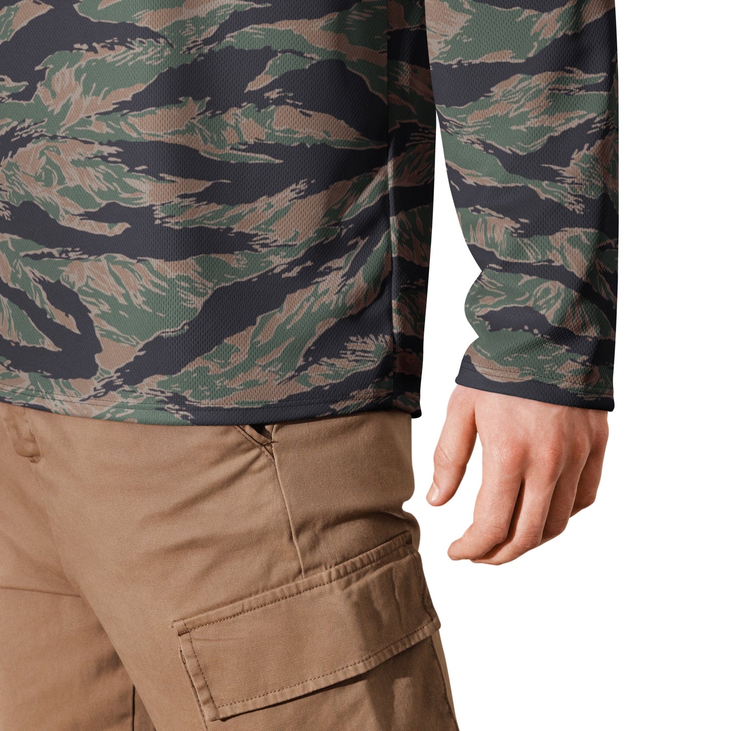 American Tiger Stripe MARPAT Woodland CAMO hockey fan jersey - Hockey Jerseys