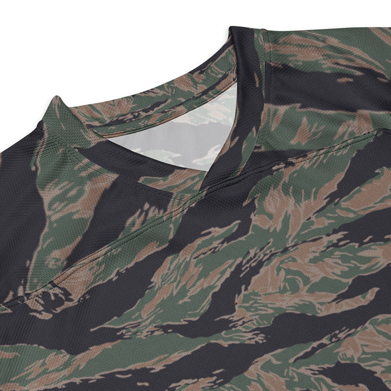 Tiger Stripe Woodland CAMO Unisex Hockey Fan Jersey