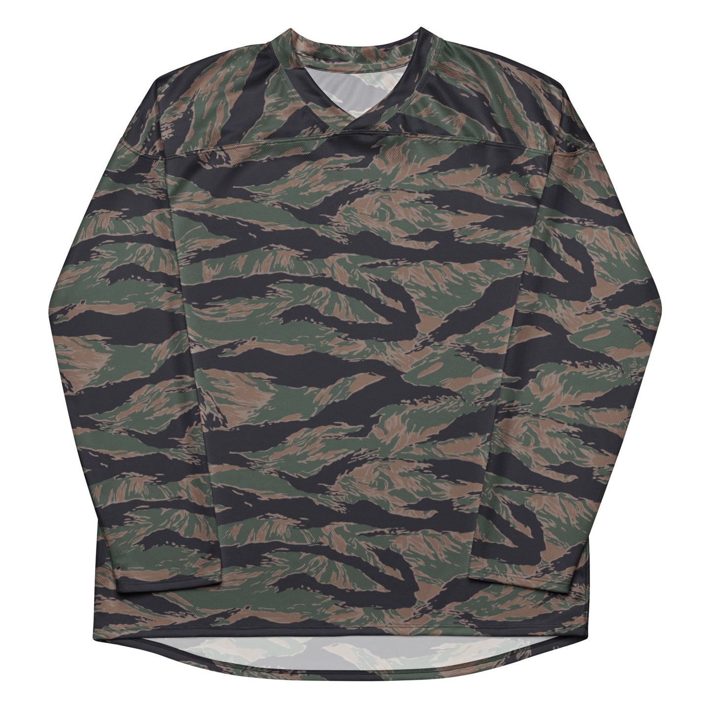 American Tiger Stripe MARPAT Woodland CAMO hockey fan jersey - Hockey Jerseys