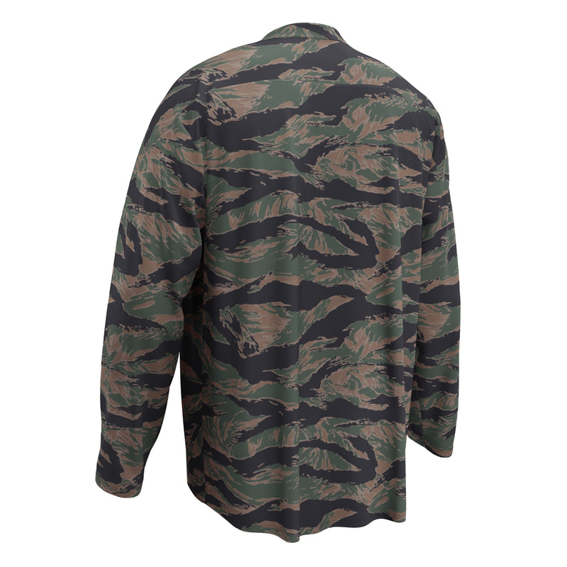 Tiger Stripe Woodland CAMO Unisex Hockey Fan Jersey