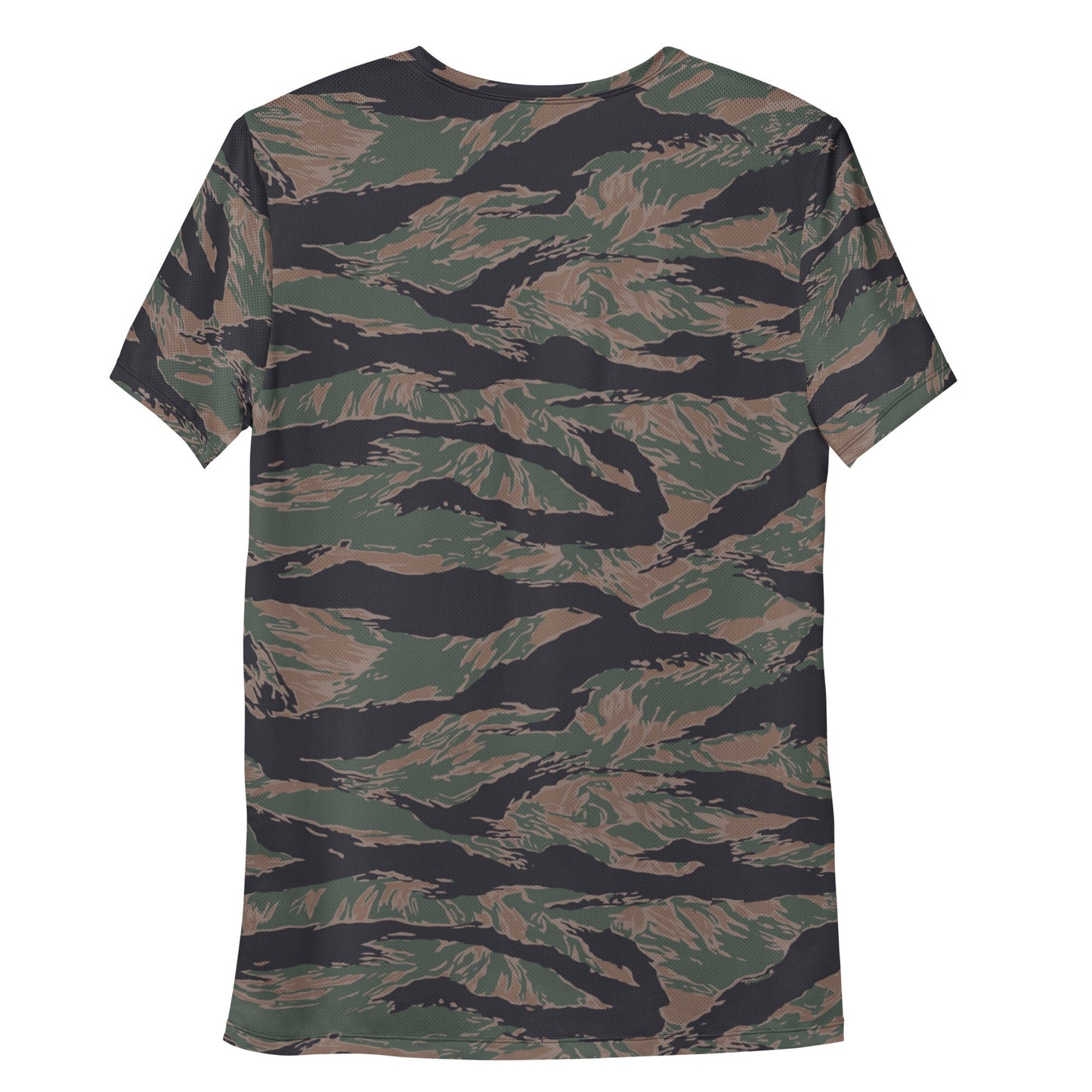 American Tiger Stripe MARPAT Woodland CAMO Mens Athletic T-shirt - T-Shirts