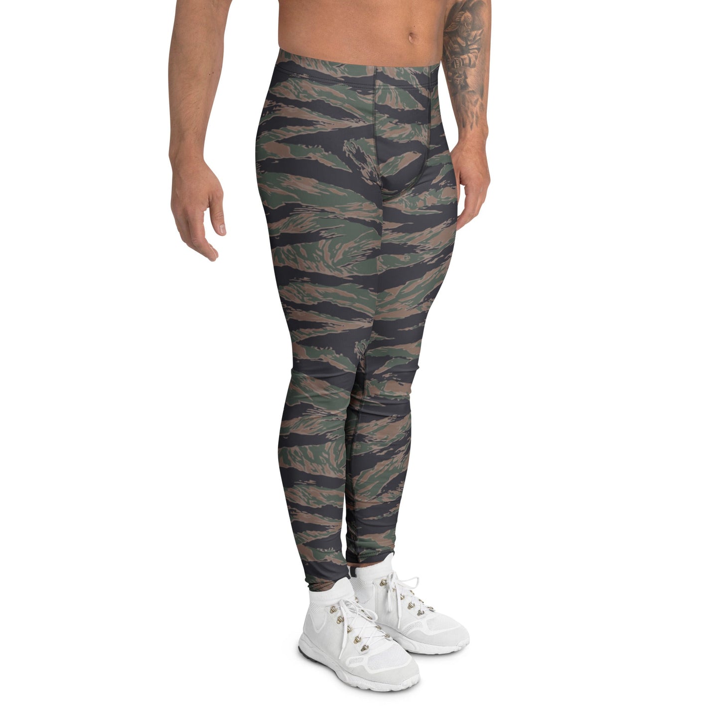 American Tiger Stripe MARPAT Woodland CAMO Mens Leggings
