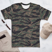 Tiger Stripe Woodland CAMO Mens T-Shirt - XS