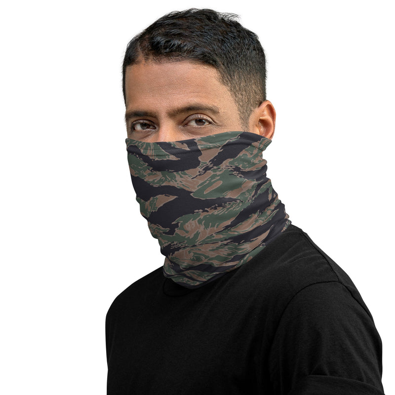 Tiger Stripe Woodland CAMO Neck Gaiter - Head