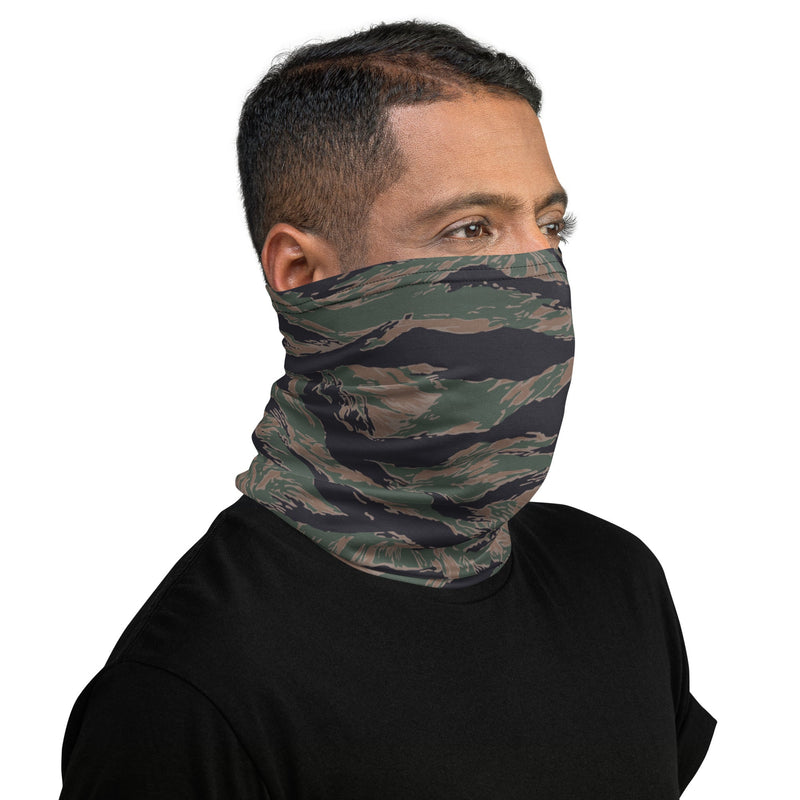Tiger Stripe Woodland CAMO Neck Gaiter - Head