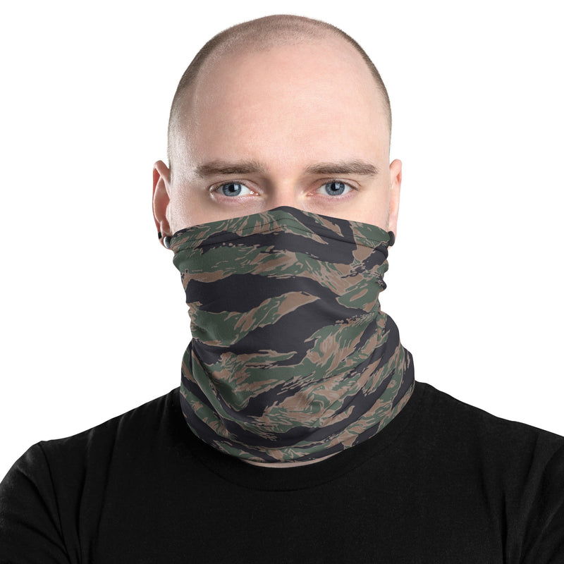 Tiger Stripe Woodland CAMO Neck Gaiter - Head