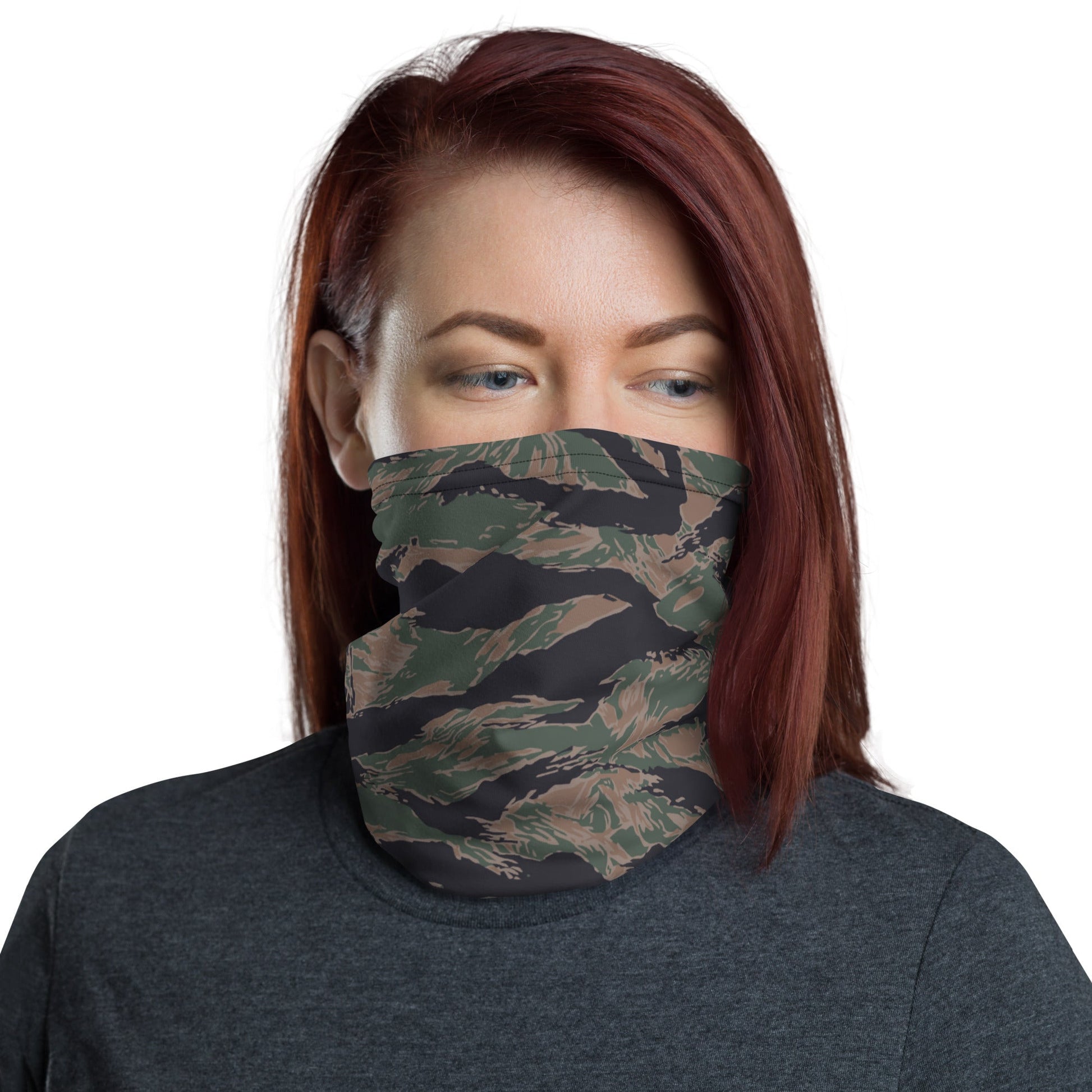 American Tiger Stripe MARPAT Woodland CAMO Neck Gaiter - Gaiters