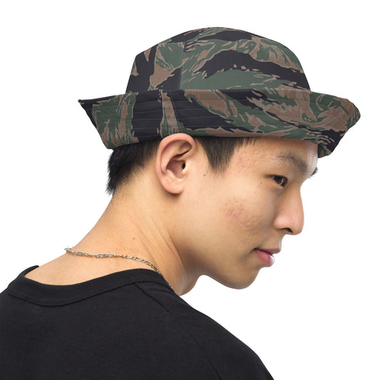 American Tiger Stripe MARPAT Woodland CAMO Reversible bucket hat - Bucket Hats