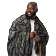 Tiger Stripe Woodland CAMO Sherpa Blanket