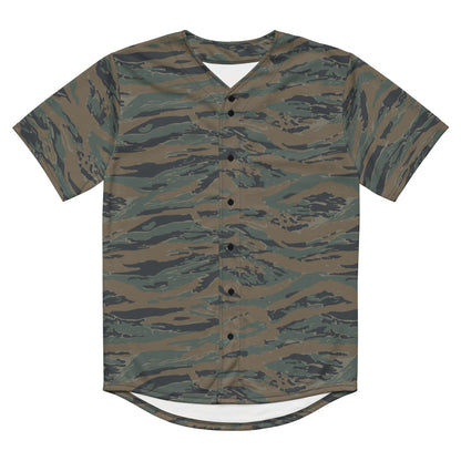 American Tiger Stripe MARPAT Woodland Trial CAMO baseball jersey - Baseball Jersey