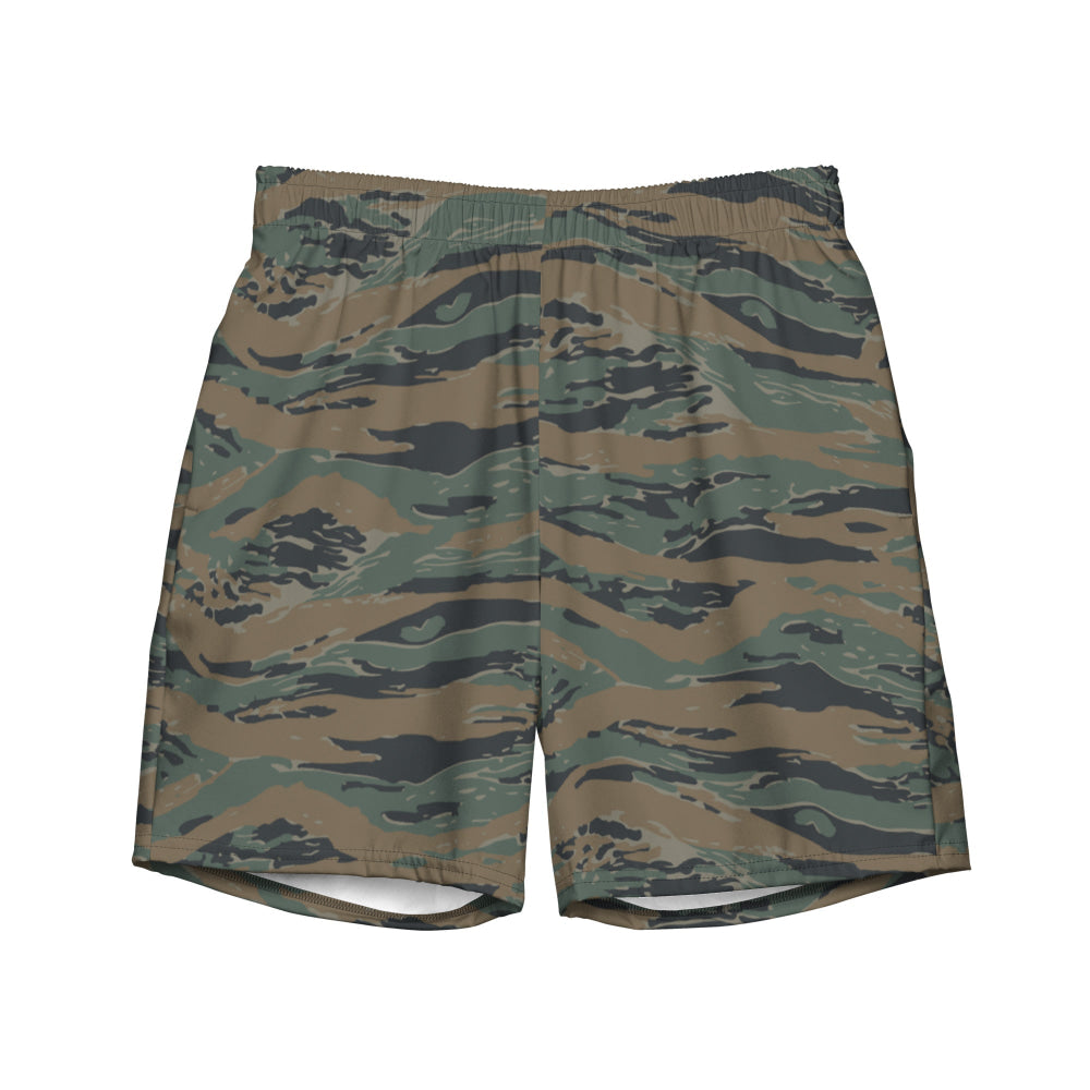 American Tiger Stripe MARPAT Woodland Trial CAMO swim trunks - Mens Swim Trunks