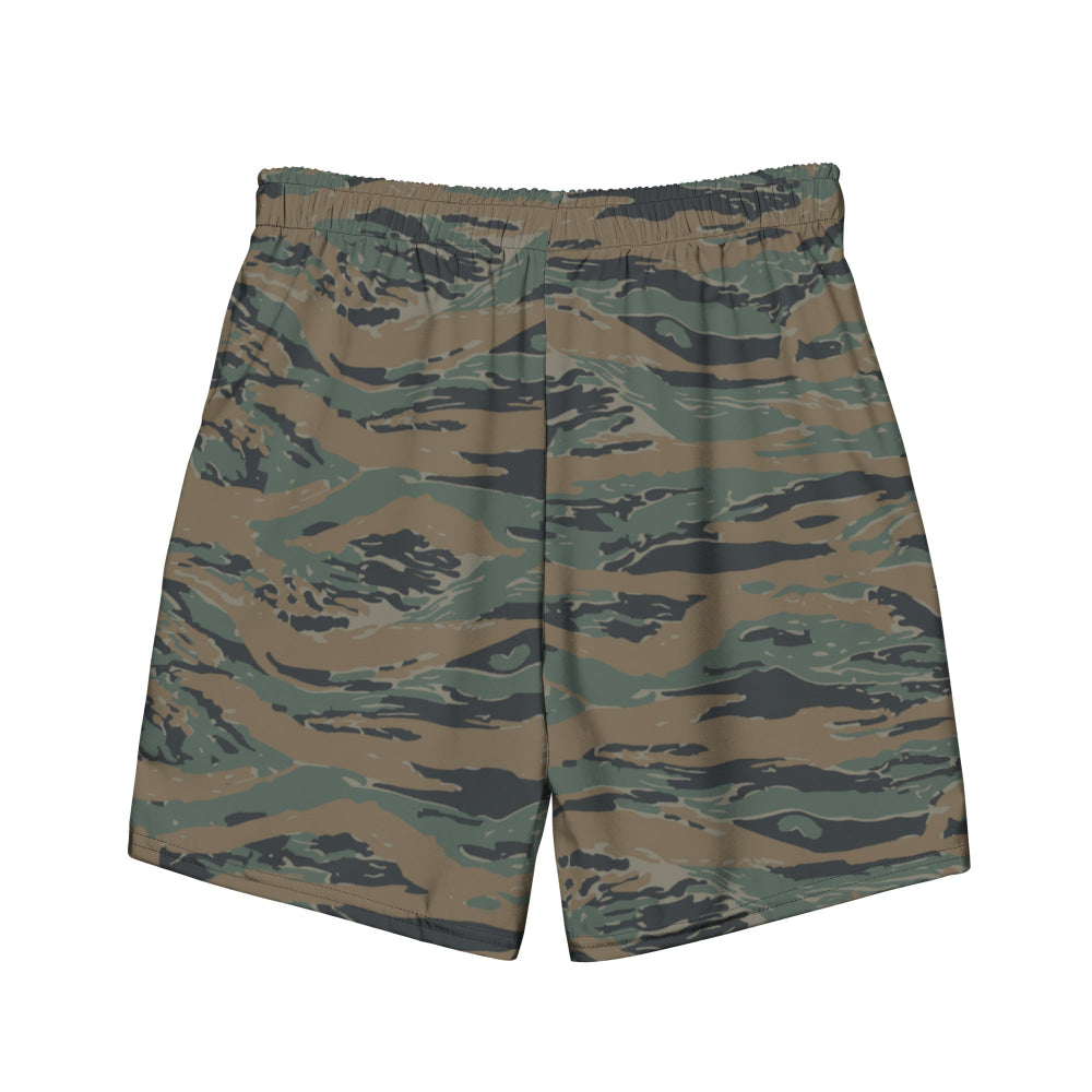 American Tiger Stripe MARPAT Woodland Trial CAMO swim trunks - Mens Swim Trunks