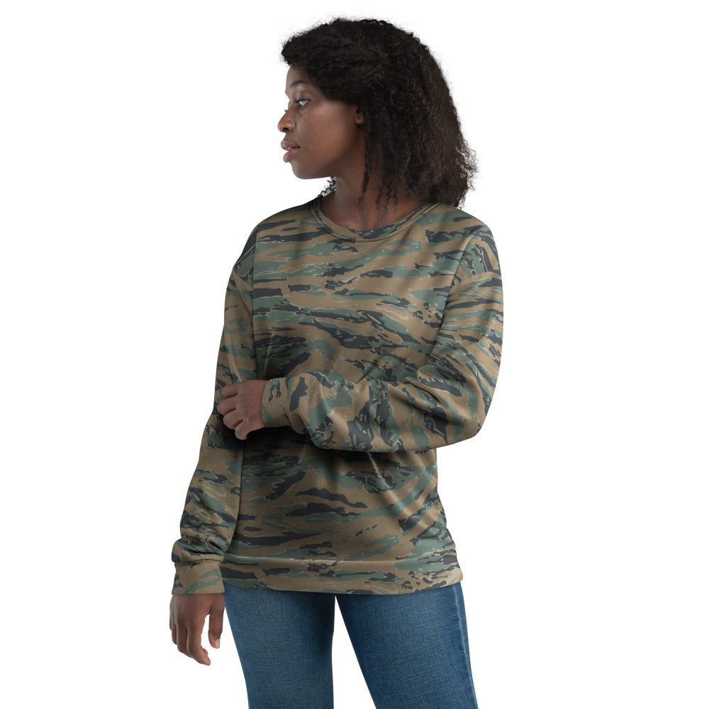 American Tiger Stripe MARPAT Woodland Trial CAMO Unisex Sweatshirt