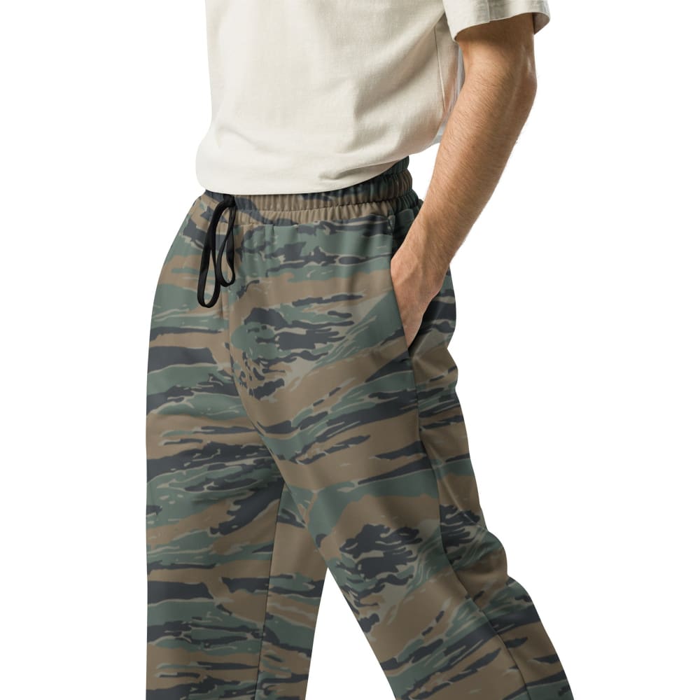 American Tiger Stripe MARPAT Woodland Trial CAMO Wide-leg joggers - Unisex Joggers