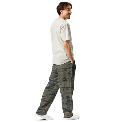 American Tiger Stripe MARPAT Woodland Trial CAMO Wide-leg joggers - Unisex Joggers