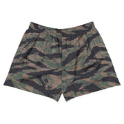 Tiger Stripe Woodland CAMO Unisex Athletic Shorts