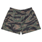 Tiger Stripe Woodland CAMO Unisex Athletic Shorts