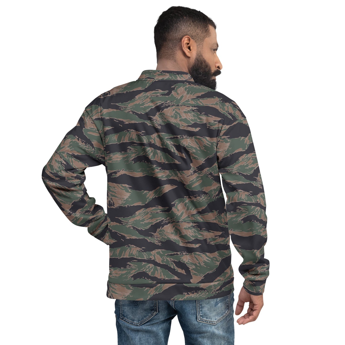 American Tiger Stripe MARPAT Woodland CAMO Unisex Bomber Jacket - Jackets