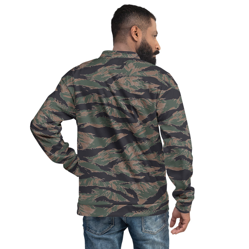 Tiger Stripe Woodland CAMO Unisex Bomber Jacket