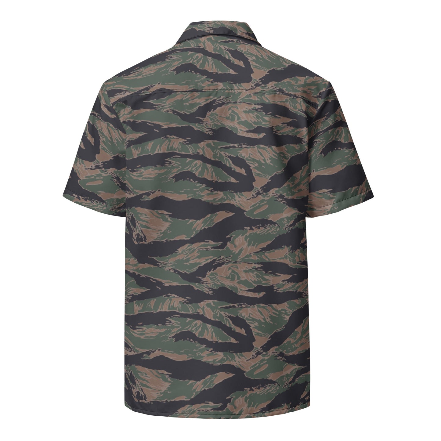 American Tiger Stripe MARPAT Woodland CAMO Unisex button shirt - Button Shirts