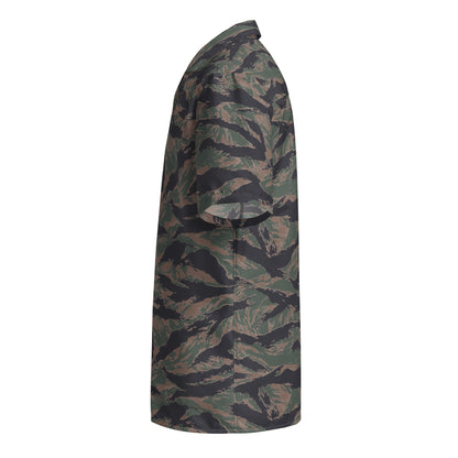 American Tiger Stripe MARPAT Woodland CAMO Unisex button shirt - Button Shirts