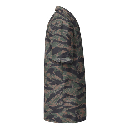 American Tiger Stripe MARPAT Woodland CAMO Unisex button shirt - Button Shirts