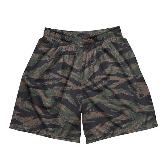 American Tiger Stripe MARPAT Woodland CAMO Unisex mesh shorts - 2XS - Mesh Shorts