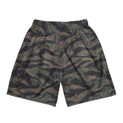 Tiger Stripe Woodland CAMO Unisex Mesh Shorts