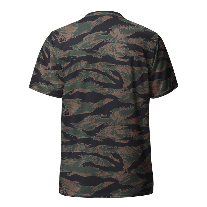 Tiger Stripe Woodland CAMO Unisex Sports Jersey