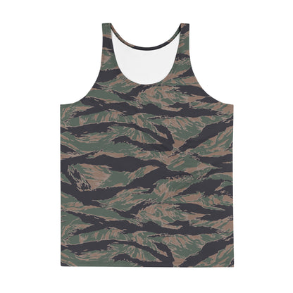 American Tiger Stripe MARPAT Woodland CAMO Unisex Tank Top - Tops