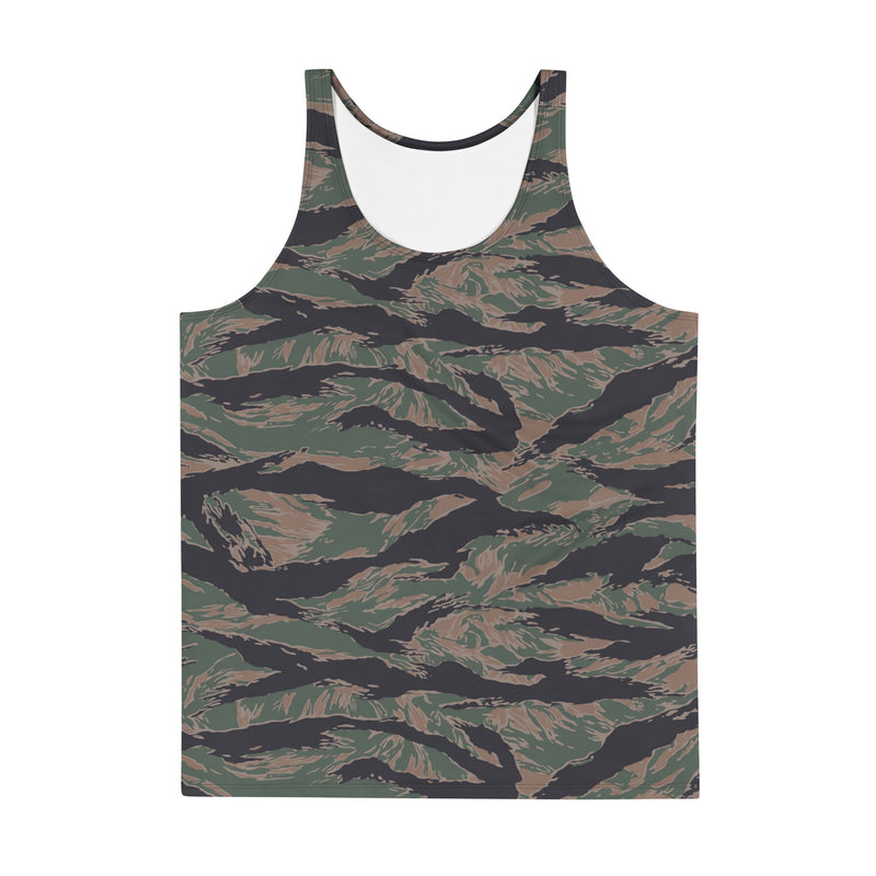 Tiger Stripe Woodland CAMO Unisex Tank Top - Shirt