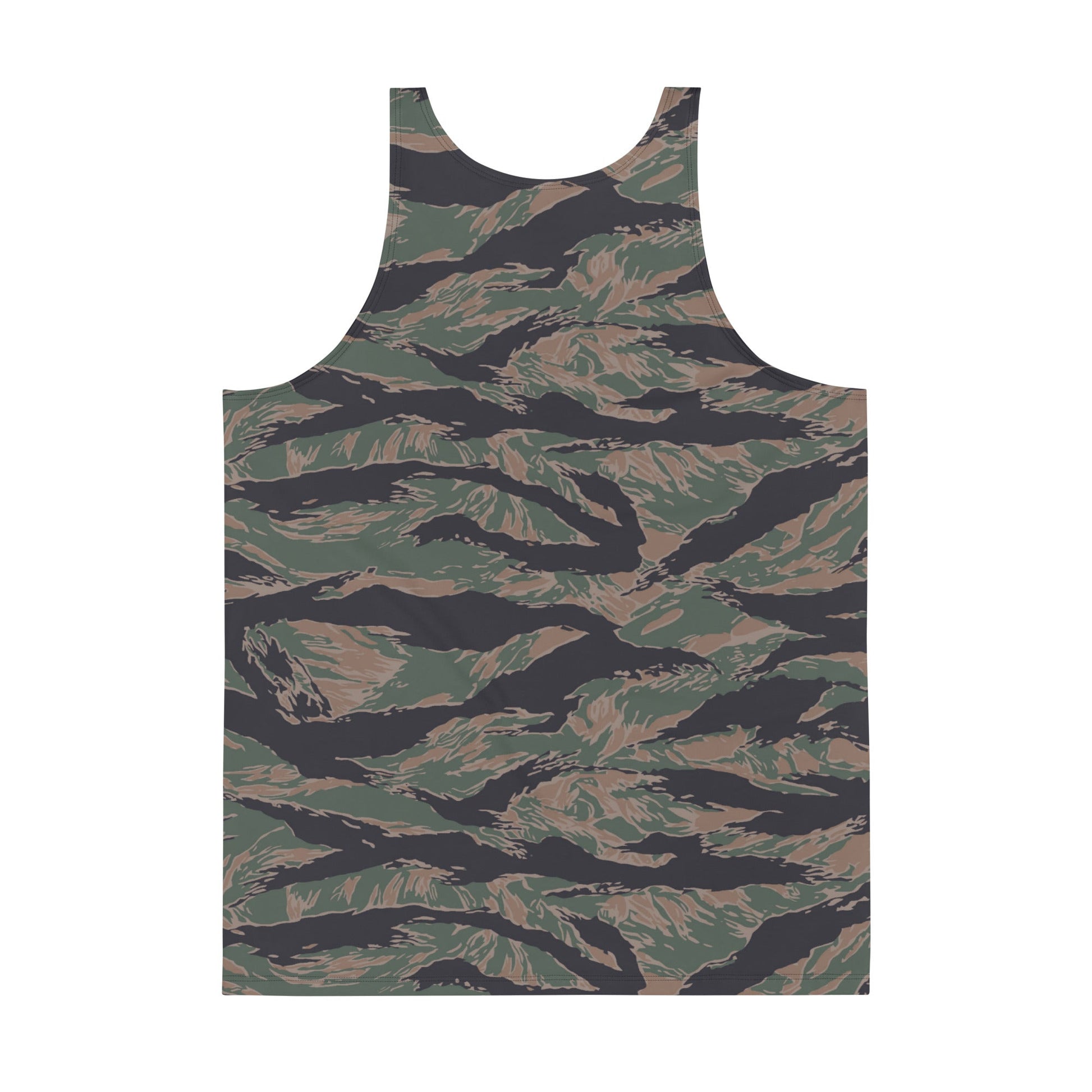 American Tiger Stripe MARPAT Woodland CAMO Unisex Tank Top - Tops
